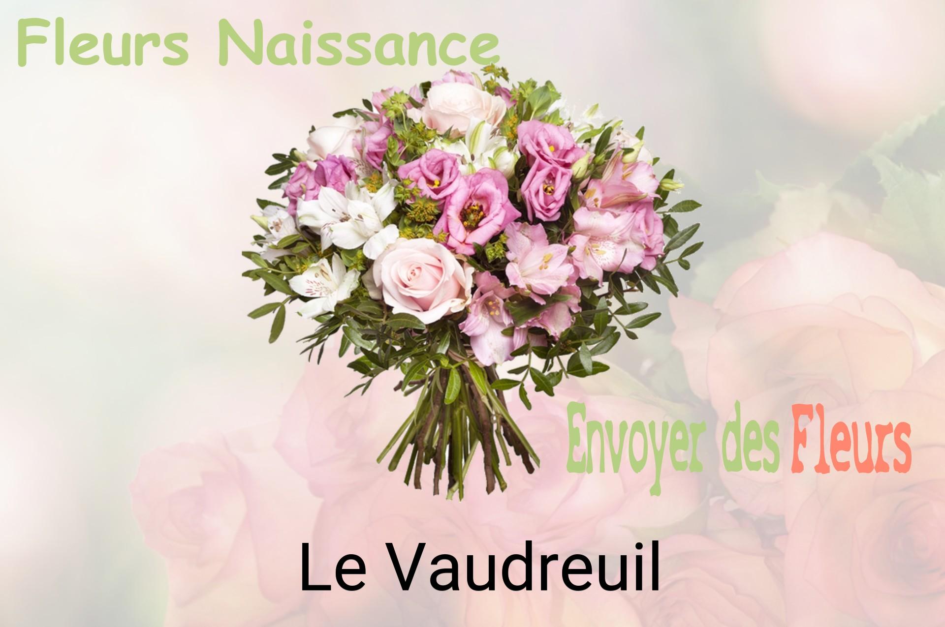 Bouquet de fleurs de naissance livré à Le Vaudreuil